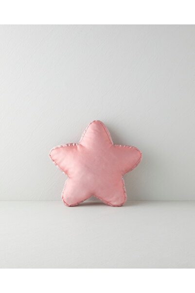 English Home Star Dekoratif Kırlent 32x32 cm Pudra