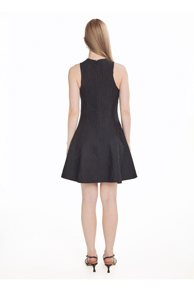 Ted Baker Siyah Kadın Evaze Elbise TBWRDR2066