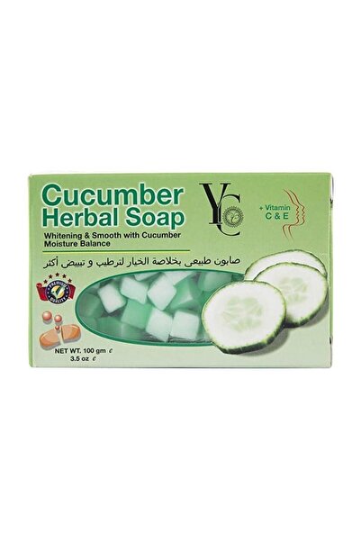 YC صابون قالب بخلاصة الخيار من واي سي - 100 جرام
