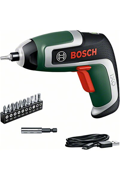 Bosch Șurubelniță fără fir IXO 7 Basic, 3.6V, baterie Li-ion 2.0Ah, Verde-Negru