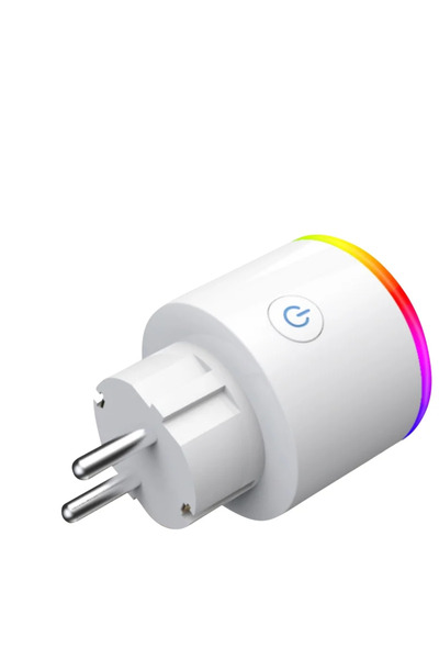 Rovo Priză inteligentă WiFi A12, 16A, Monitorizare energie, Alexa, Asistent G...