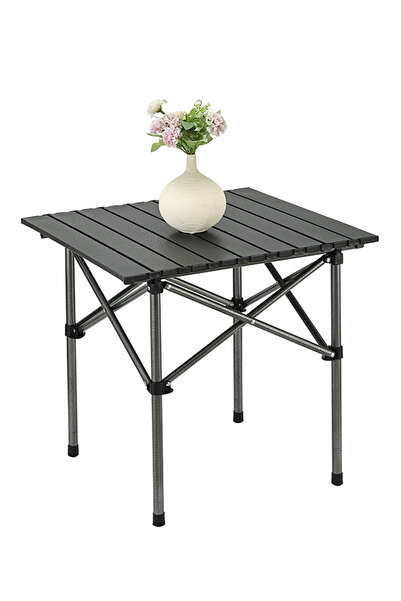 Lawazim Folding Picnic Table 50x50x50cm with Carry Bag for Camping, Beach & BBQ