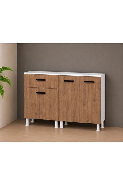 visasconcept TEK ÇEKMECELİ 140 CM ÇOK AMAÇLI DOLAP