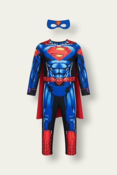 Kostümix Superman Kassız Çocuk Kostümü - Çok Renkli