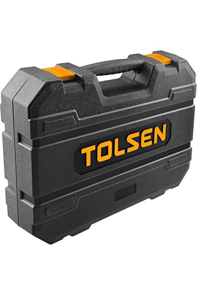 TOLSEN 95-Piece Tools Set with 710W Hammer Drill - Power Tool Kit for Constru...