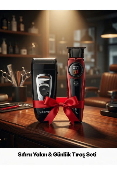 Lesima Gentlemen Shaver & Jesus Tıraş Makinası Seti