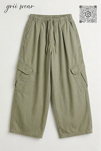 GRİİ WEAR Extra Baggy Unisex Baggy Cargo Pocket Pants