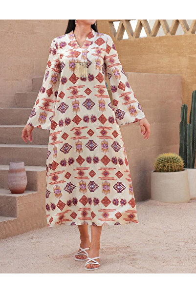 Evendi Rochie medie, Crem