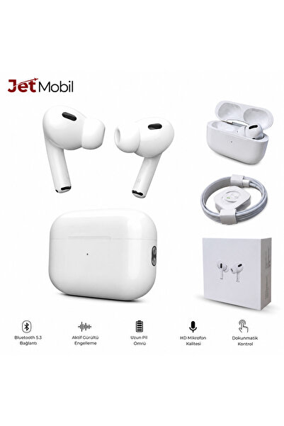 Jetmobil Air Pro 2 Anc Gürültü Engelleyici Bluetooth Kulaklık IOS Android Tüm...