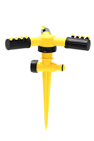 Lawazim 3 Arm 360° Rotating Water Sprayer with 12 built-in Nozzles & Base for...