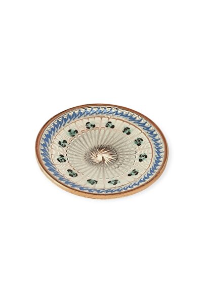 CERAMICA DE HOREZU Традиционна чиния Модел 1619 D1C3 Многоцветна M4
