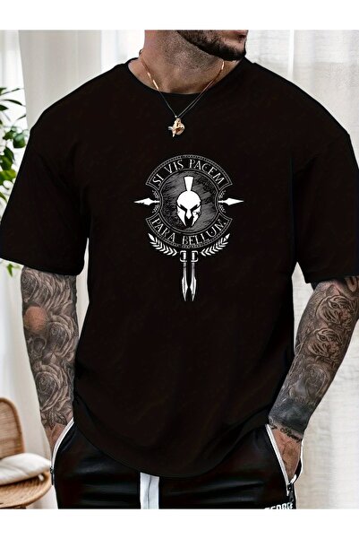 Sovae Men's T-shirt with the design "To seek peace, one must first prepare fo...