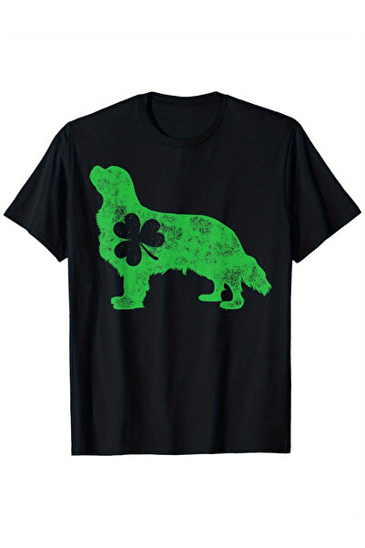 Chic Bloom Men's Black Fashion Printed T-Shirt
