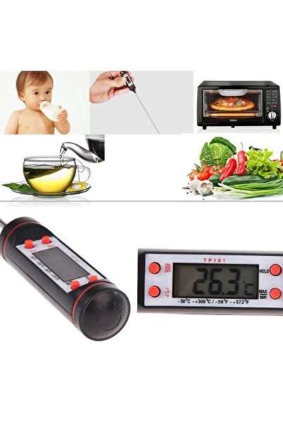 OEM Termometru alimentar pentru bucătărie cu afișaj și funcție BBQ