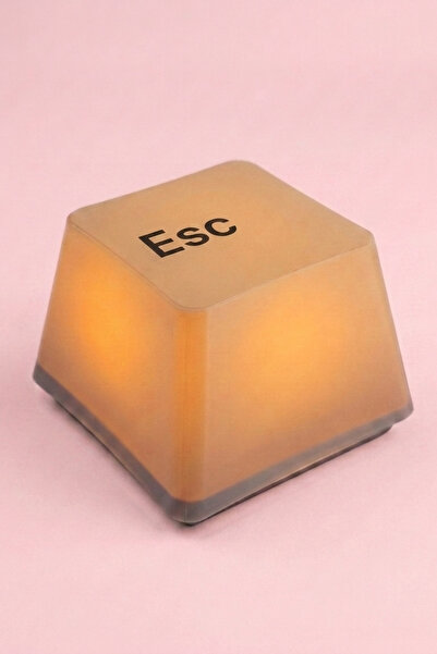 Feny Studio Decorative Table and Night Light with Giant Keyboard Key Design -...