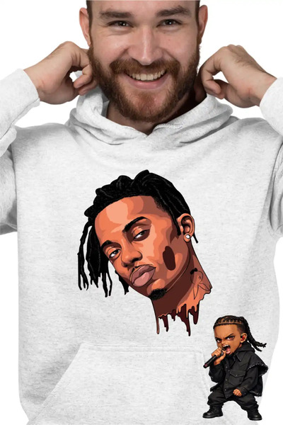 OEM Ανδρικό Φούτερ Playboi Carti Sky