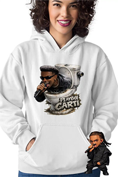 OEM Women's Hoodie Playboi Carti Skibidi Toilet