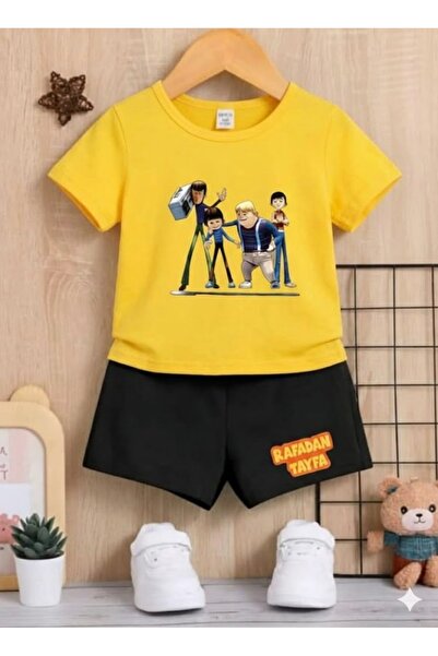 NC Nicee Clothes ΚΑΛΟΚΑΙΡΙΝΟ ΠΑΙΔΙΚΟ ΣΕΤ ΜΠΛΟΥΖΑΚΙ-ΣΟΡΤΣ UNISEX (ΣΕΤ 4 ΤΕΜΑΧΙ...