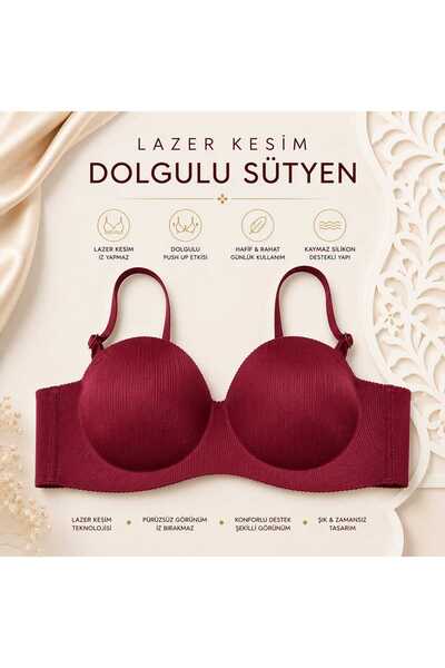 karacamoda Destekli Lzaer Kesim Sütyen