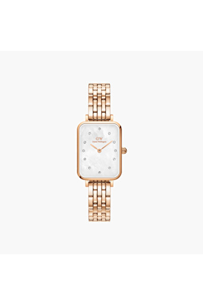 Daniel Wellington Quadro Lumine Rectangular Crystal Watch