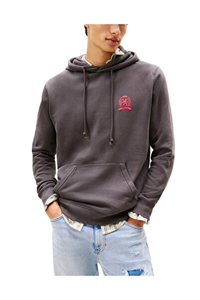 Tommy Hilfiger Ανδρικό Φούτερ Μαύρο Tommy Jeans DM0DM22085-BDS
