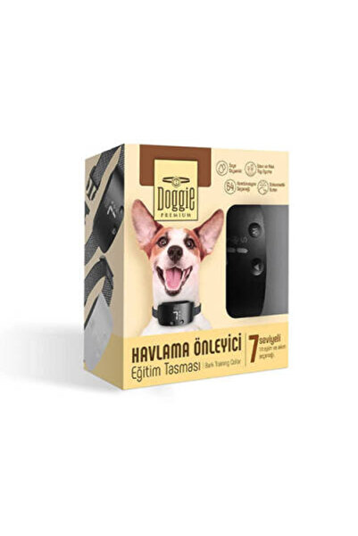 Bezos Premium Köpek Eğitim Tasması Siyah