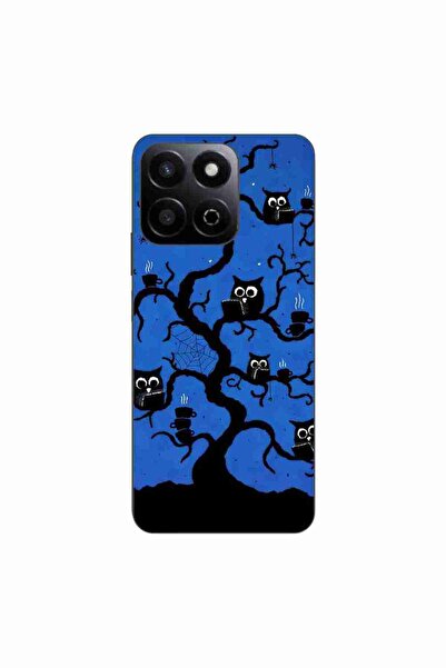 OEM Husa compatibila cu Honor 200 Smart Silicon Gel Tpu Model Halloween Tree ...