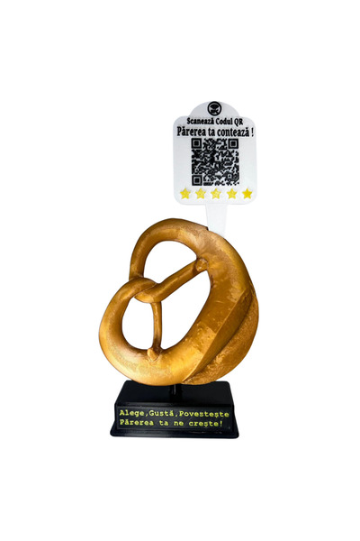 NIBORA Review Figurine - Pretzel Shop/Bakery