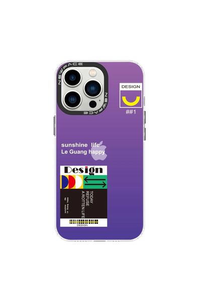 OEM Apple iPhone 13 Pro Case Estoril Patterned Cover - Estoril - 4