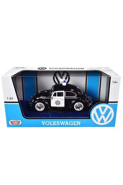 Motor Max Masinuta de Politie Motormax, Volkswagen Beetle 1966, 1:24
