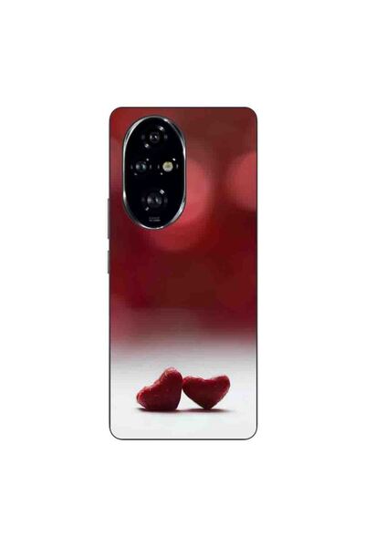 OEM Husa compatibila cu Honor 200 Pro Silicon Gel Tpu Model Little Hearts