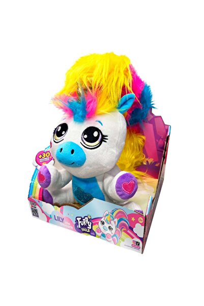 Furry Tails Jucarie de plus interactiva, Furry Tails, Unicornul Lily