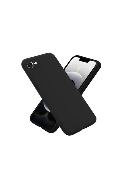 OEM Apple iPhone 16E Case First Silicone - Black