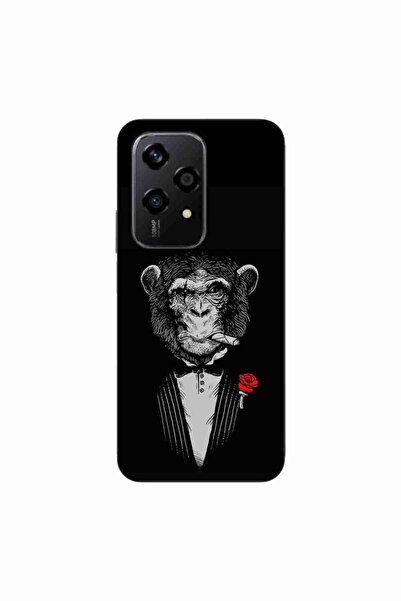 OEM Husa compatibila cu Honor 200 Lite Silicon Gel Tpu Model Cigar Monkey