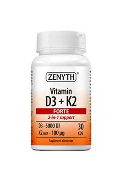 Zenyth Pharmaceuticals Vitamin D3 + K2 Forte 2-in-1 Support - Zenyth Pharmace...