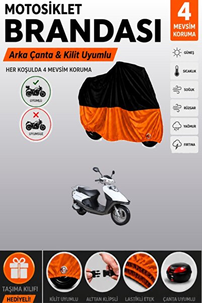 Cemku Double Black Top - Orange Bottom, Rear Bag Compatible Kuba Rocca 100 Ma...