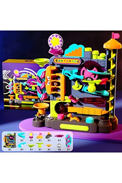 KidProtect Set Jucarie Interactiva Circuit Bile Marble Rush Lab, Interactiva,...