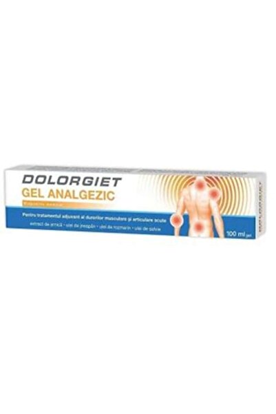 Zdrovit Food supplement Dolorgiet analgesic gel, 100 ml