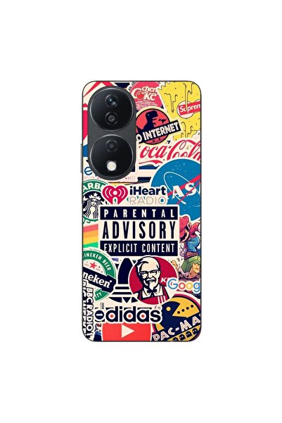 OEM Husa compatibila cu Honor X7b Silicon Gel Tpu Model Pop Art Brands