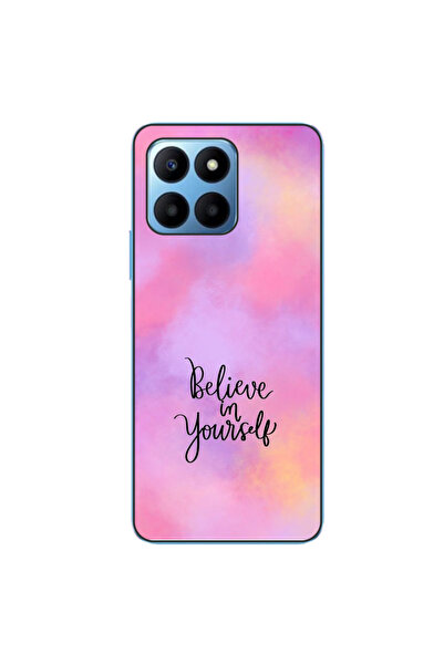 OEM Husa compatibila cu Honor 70 Lite Silicon Gel Tpu Model Belive in Yourself