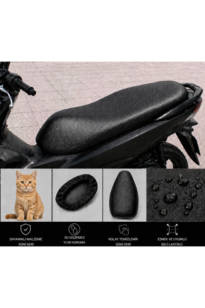lawrenceshop Husa pentru șa motocicletei King Motor Ares 125 Protecție imperm...