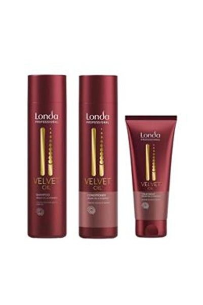 Londa Professional Pachet cu Ulei de Argan - Velvet Oil: Sampon 250 ml, Balsa...