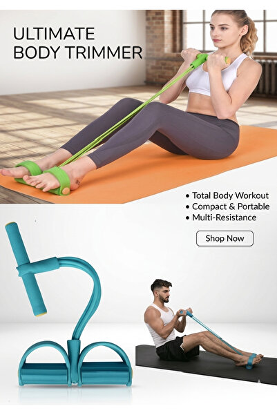 Espey Body Trimmer Mekik Çekme Aleti Evde Egzersiz Plates Aleti Fit Spor