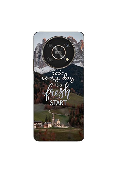 OEM Husa compatibila cu Honor X30 Silicon Gel Tpu Model Mesaj Fresh Start