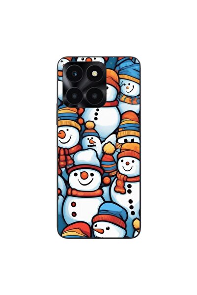 OEM Husa compatibila cu Honor X6a Silicon Gel Tpu Model Snowman Pattern