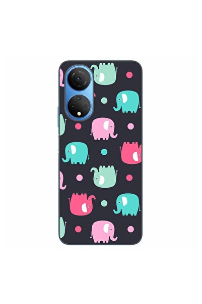 OEM Husa compatibila cu Honor X7 Silicon Gel Tpu Model Pattern Elefant