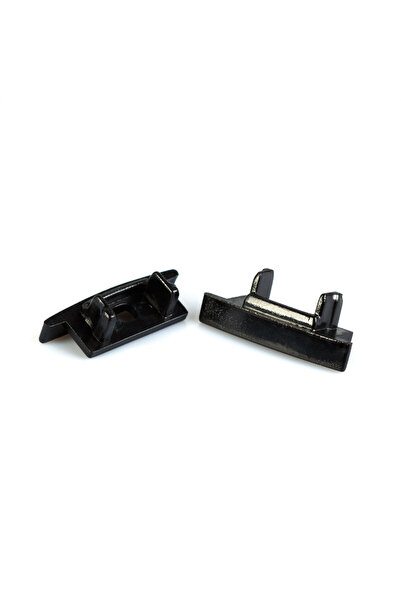 Phenom Capace profil LED aluminiu 41011, 2 buc, negru