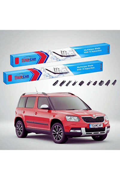 TEAMCAR Скода Йети 5L 2009-2017 Чистачки |   Преден плосък комплект – TeamCar ®