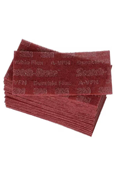 3M 64659 SCOTCH-BRITE EL PEDİ KIRMIZI KEÇE - 25 ADET