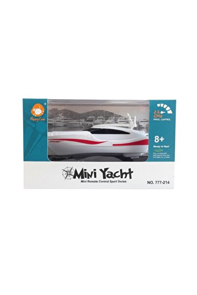 TUFY TOYS KUMANDALI MİNİ TEKNE / RC KIRMIZI BEYAZ SÜRAT TEKNESİ